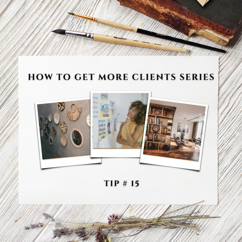 how to get more clients series header image tip #15