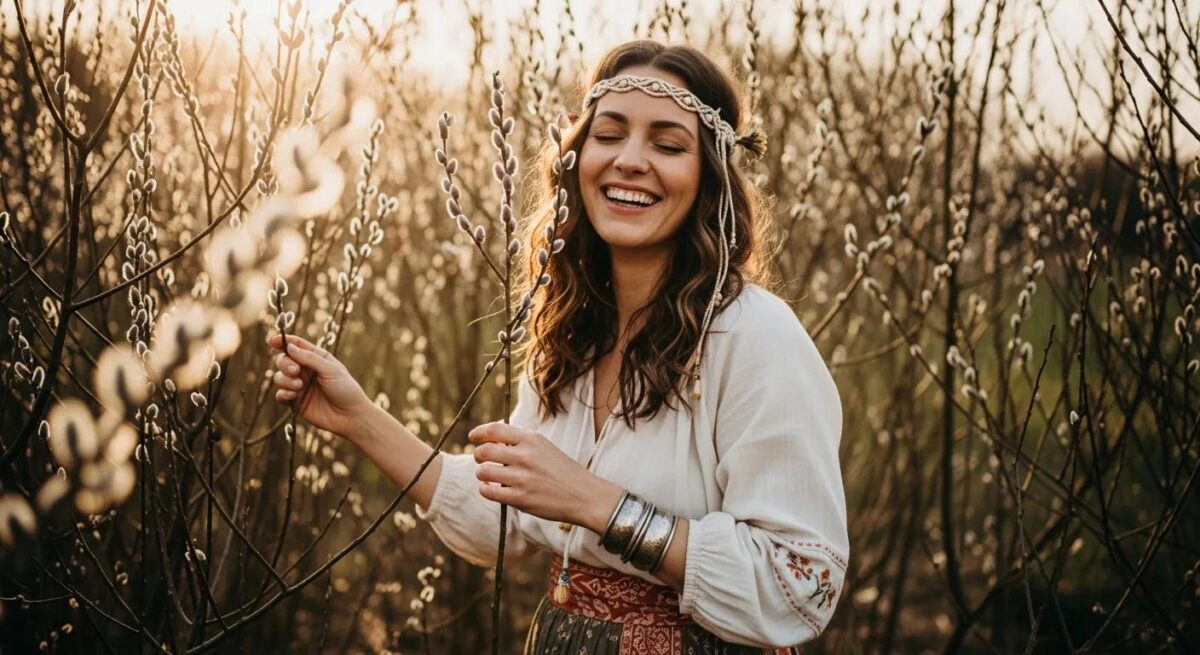 Woman in field finding her Mission-Driven Brand
